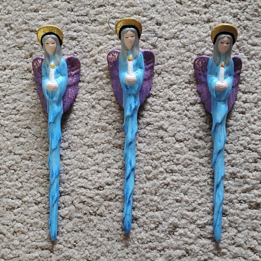 5 inch  ceramic  Christmas Angel  ornaments
